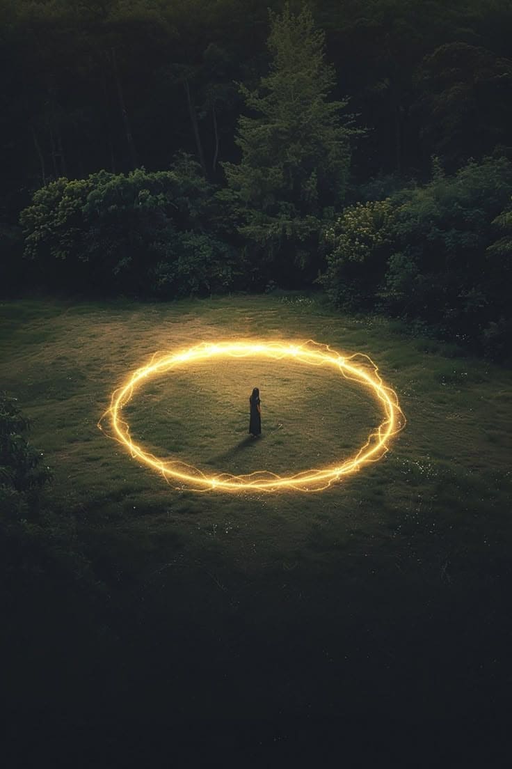 CIRCULO DE LUZ, ECLIPSE LUNAR